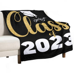 Custom Senior 2023 Graduation Blanket - Best Graduation Gifts - ARNOVIC