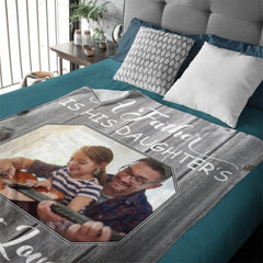 First Memories Photo Blanket - Gift for Dad - OLESA