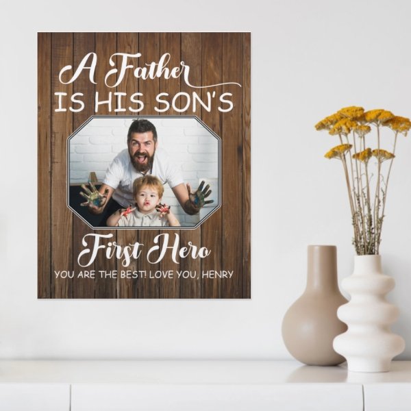 First Memories Photo Canvas - OLESA