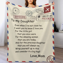 For My Little Girl That You Once Were - Family Blanket - Christmas Gift For Daughter From Mom - ARNOVIC