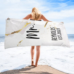 For The Couple Beach Towel - OLESA