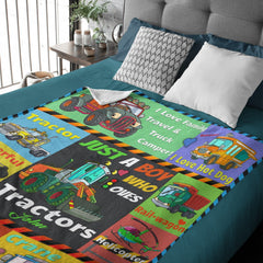 Free Shipping✈️Just A Boy Who Loves Tractors - Gifts For Kids - OLESA