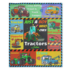 Free Shipping✈️Just A Boy Who Loves Tractors - Gifts For Kids - OLESA