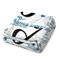 Free Shipping✈️Multicolor Name Personalized Custom Blanket - Perfect for Birthday Gifts - OLESA