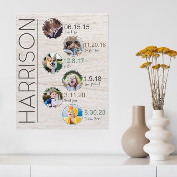 Fun Family History Canvas - OLESA
