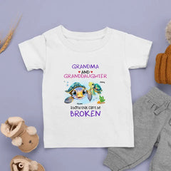 Gift For Granddaughter A Bond That Can't Be Broken Kid T Shirt - OLESA