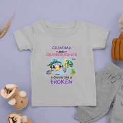 Gift For Granddaughter A Bond That Can't Be Broken Kid T Shirt - OLESA