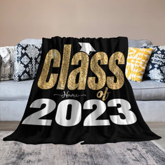 Graduation Blanket 2023 Custom Name - Graduation Gift - OLESA