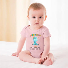 I Am A Babysaurus - Family Personalized Custom Baby Onesie - Mother's Day, Baby Shower Gift, Gift For First Mom - OLESA