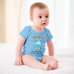 I Am A Babysaurus - Family Personalized Custom Baby Onesie - Mother's Day, Baby Shower Gift, Gift For First Mom - OLESA