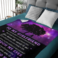 I Just Want You To Know That You Mean The World To Me - Couple Blanket - Gift For Girlfriend - OLESA