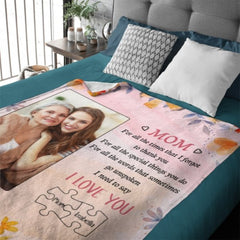 I Need To Say I Love You - Upload Image, Gift For Mom, Personalized Blanket - ARNOVIC