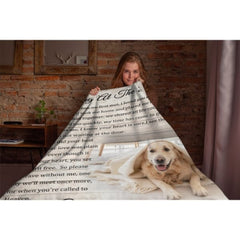 I Was Just A Pup When We First Met - Dog & Cat Personalized Custom Blanket - Upload Image, Gift For Pet Owners, Pet Lovers - ARNOVIC