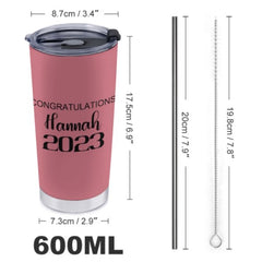 It's Time for a new Adventure Custom Graduation Tumblers Class of 2023 - Graduation Gift - ARNOVIC