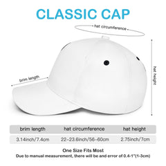 Keep Calm And Love Dogs - Dog & Cat Personalized Custom All Over Print Classic Cap - Gift For Pet Owners, Pet Lovers - OLESA