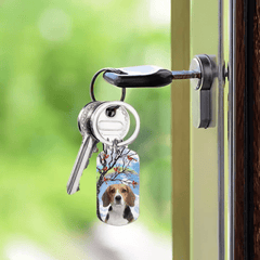 Memorial Personalized Pet Photo Keychain - Until I See You Again - OLESA