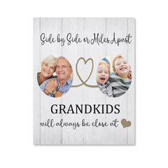 Miles Apart Photo Canvas - OLESA