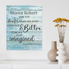 More Than We Expected Baby Canvas - OLESA