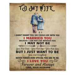 Never Forget How Special You Are To Me - Couple Blanket - New Arrival, Christmas Gift For Wife From Husband - OLESA