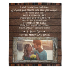 Only Then Would You Realize How Special You Are To Me - Upload Image, Gift For Couples - Personalized Horizontal Poster - ARNOVIC