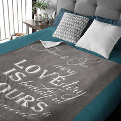 Our Love Story is My Favorite - Custom Gift for Your Love - OLESA