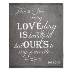 Our Love Story is My Favorite - Custom Gift for Your Love - OLESA