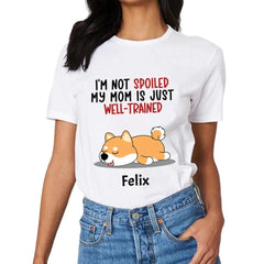 Perfect Training for Cherished Dogs & Mom/Dad - Unique Unisex T-Shirt - OLESA