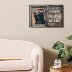 Personalized Canvas Wall Art - Gift For Couples, Husband Wife - OLESA