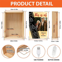 Personalized Custom Frame Box - This Is Us Picture,Couple Gift - OLESA