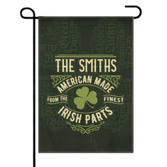 Personalized Name St. Patrick Irish Parts Blanket Garden Flag - OLESA
