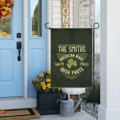 Personalized Name St. Patrick Irish Parts Blanket Garden Flag - OLESA
