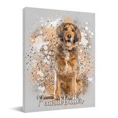 Personalized Pet Art - Canvas - OLESA