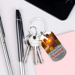 Personalized Stainless Steel Keychain - You're My Wonderwall - Gift For Lover - OLESA