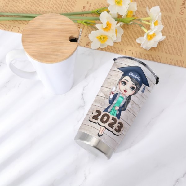 Shoot For The Stars Graduate - Personalized Tumblers - ARNOVIC