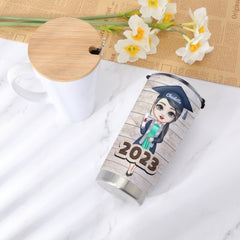 Shoot For The Stars Graduate - Personalized Tumblers - ARNOVIC