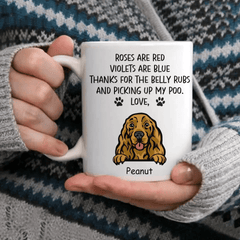 Thank You For Taking Care Of Me - Personalized Mug For Pet Lovers - OLESA