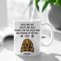 Thank You For Taking Care Of Me - Personalized Mug For Pet Lovers - OLESA