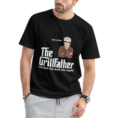 The Grillfather - Gift For Dad - Personalized Unisex T-Shirt - OLESA