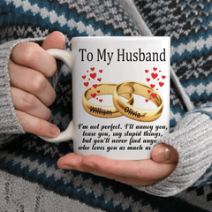 To My Husband/Wife - Personalized Mug - OLESA
