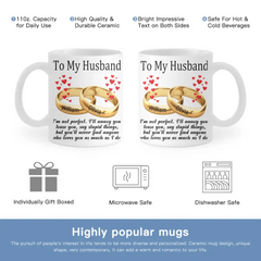 To My Husband/Wife - Personalized Mug - OLESA