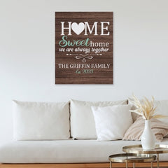 You Are Home Canvas - OLESA