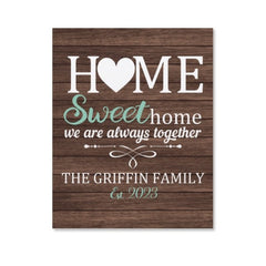 You Are Home Canvas - OLESA