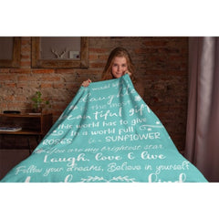 Your Little Grin Would Light Up The Room - Family Blanket - New Arrival, Christmas Gift For Daughter - ARNOVIC