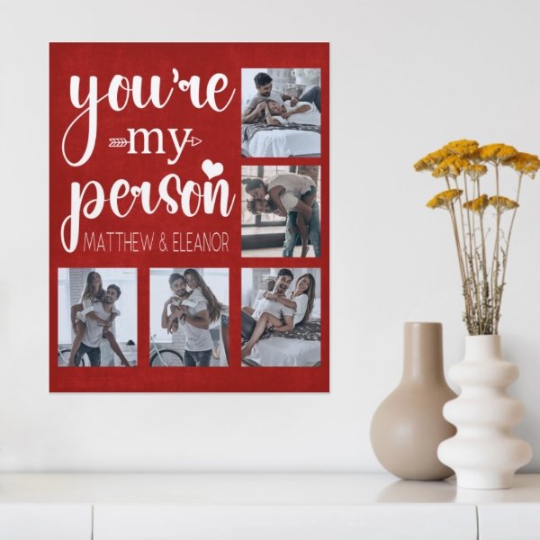 You're My Person Photo Canvas - OLESA